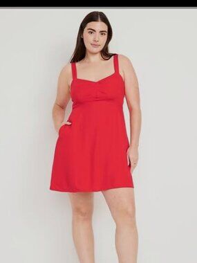Old Navy fit & flare cami mini dress size large